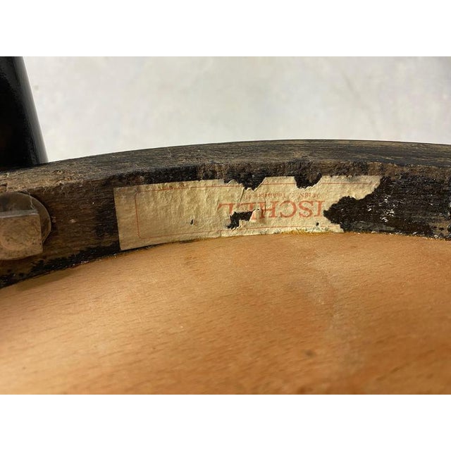 Black Secession Seating Group attributed to Fischel, 1890s, Set of 3 For Sale - Image 12 of 13