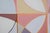 2020s 2025, Geometric Minimalist Painting on Canvas, Modernist Flowers, Bauhaus Tiles in Soft Tones by Natalia Roman For Sale - Image 5 of 8