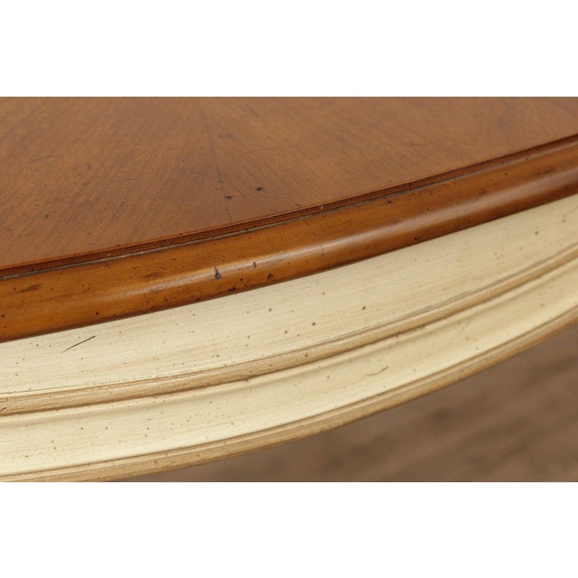 Henredon French Provincial Style Expandable Dining Table For Sale - Image 10 of 12