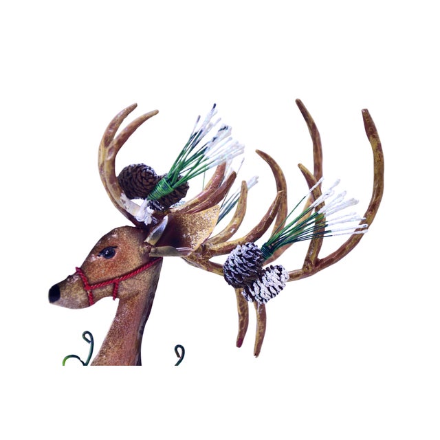 Holiday 10" Stag Reindeer For Sale In Chicago - Image 6 of 10