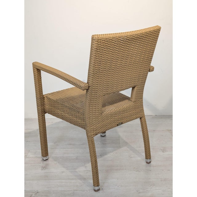 Beige Technorattan Garden Chair from Moy, 2010s For Sale - Image 10 of 13