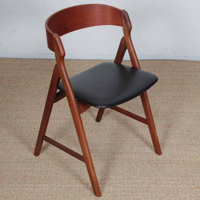Chairs by Henning Kjaernulf for Boltinge Stolefabrik, 1960s, Set of 2 For Sale - Image 9 of 10