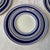 Traditional 1990s Farmstead Ticking Blue by Ralph Lauren China Cobalt Blue Stripes - 17 Pieces For Sale - Image 3 of 6