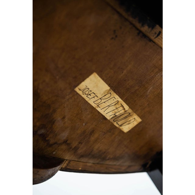 Art Nouveau Dining Table with Redish Marble Plate and Brass Feet, Vienna, 1910s For Sale - Image 10 of 18