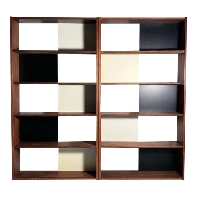Evans Clark Glenn of California Folding Bookcase or Display Shelf For Sale