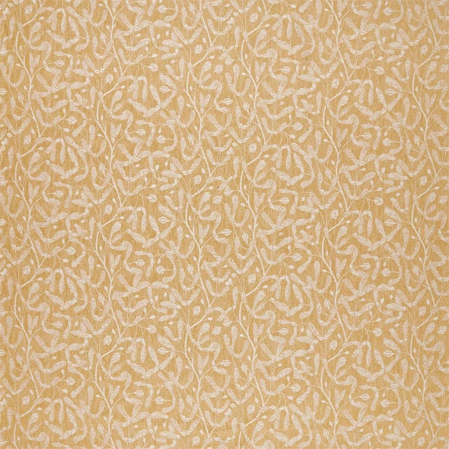 Sanderson Beckett Fabric in Ochre - a Sample For Sale