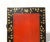 Wood Chinoiserie 4 Panel Screen Red & Gold Lacquer & Black & Gold Border For Sale - Image 7 of 15