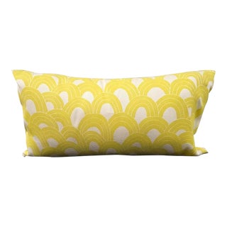 F. Schumacher Lumbar Arches Outdoor Pillow For Sale