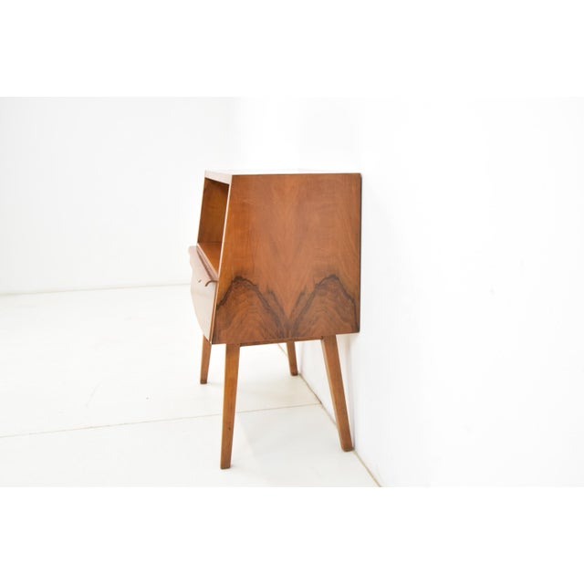 1950s Mid-Century Side Table or Nightstand, 1950s For Sale - Image 5 of 15
