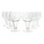 1970s Vintage Hollow Stem Beer Pilsner Glasses - Set of 6 For Sale