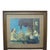 This antique wall mirror features a prominent print by renowned American illustrator Maxfield Parrish, titled 'Cleopatra,'...