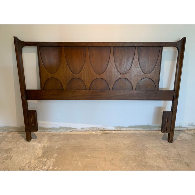 Broyhill Brasilia Walnut Queen Headboard Chairish