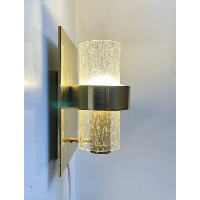 1970s Scandinavian Modern Maritime Brass Sconces by Jonas Hidle for Høvik Verk, 1970s, Set of 2 For Sale - Image 5 of 11