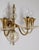 Crystal and Brass Wall Sconce with Glass by Lightolier, 1950s For Sale - Image 17 of 18