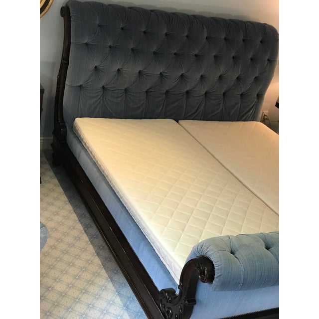 Ralph Lauren Clivedon Tufted Bed King Size With Duxiana Mattress