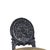 Furniture - Pair of Indian chairs. Indian; 20th century, made of exotic carved wood with profuse vegetal decoration;...