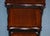 Vintage Queen Anne Hardwood Nest of Tables with Inlay, Set of 3 For Sale - Image 6 of 12