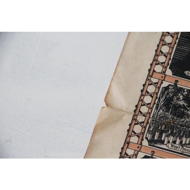 1939 Reaches of New York City Map, Issue of National Geographic Magazine For Sale - Image 10 of 13