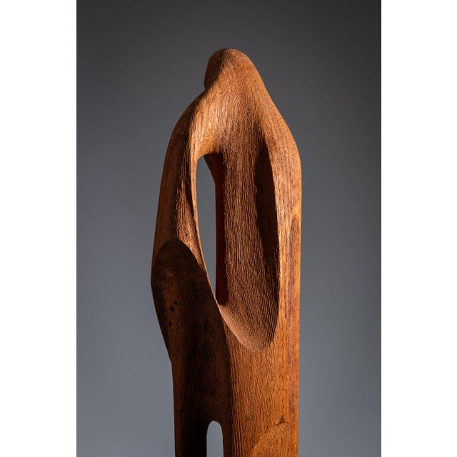 Abstract Art Deco Figure, 1920s, Wood For Sale - Image 14 of 18