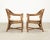Brown Pair of McGuire Organic Modern Rattan and Cane Armchairs For Sale - Image 8 of 18