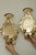 Mid-Century Modern Large Mid-Century Modern Baroque Swedish Brass Sconces, Set of 2 For Sale - Image 3 of 9