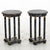 2000 - 2009 20th Century Pedestal Tables, Set of 2 For Sale - Image 5 of 5