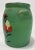 Antique Green Hand-Painted Floral Motif Lidded Crock For Sale - Image 4 of 8