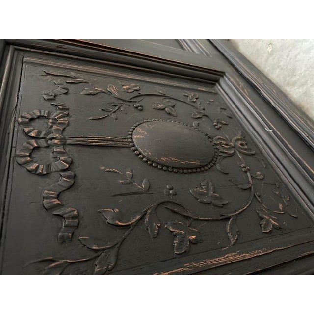 Black Comptoir de bar Début XXème For Sale - Image 8 of 18