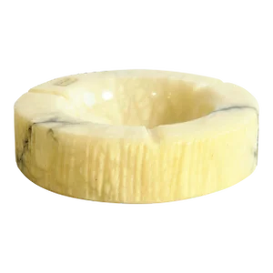 Vintage Italian Mid Century Carved Alabaster Table Ashtray / Catchall