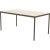 Ribbons bronze 160 coffee table by mowee. Dimensions: d90 x w160 x h75 cm material: aluminum and hpl top. Weight: 21 kg....