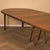 1950s Vintage Danish Round Dining Table with Extensions in Walnut from Omann Jun, 1950 For Sale - Image 5 of 10