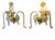 Murano Sconces in the style of Barovier & Toso, 1980s, Set of 2 For Sale