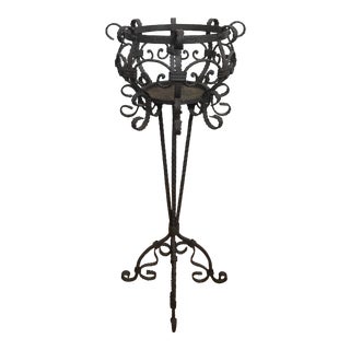 Vintage New Wrought Iron Plant Stands Chairish