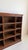 Antique English Victorian Oak Open Bookcase with Leather-Trimmed Shelves, 1800s For Sale - Image 4 of 10