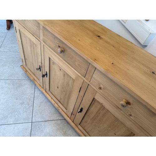 Art Nouveau Sideboard in Softwood, 1890s For Sale - Image 12 of 17