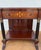 French Empire Wood Nightstands with Marquetry and Black Columns, 1935, Set of 2 For Sale - Image 13 of 15