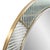 Metal Frosted Round Wall Mirror For Sale - Image 7 of 11