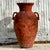 Ceramic Vintage Boho Ribbed Terracotta Urn For Sale - Image 7 of 7