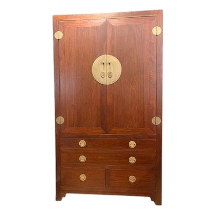 Brown Tall Cabinet For Sale