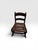 American Antique Child’s Cane Seating Rocking Chair, Circa 1900 For Sale - Image 3 of 11