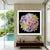 A meticulously arranged floral composition featuring layered blush and ivory dahlias, ruffled lavender anemones, delicate...