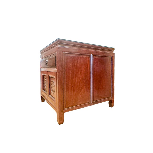 1960s Vintage Ming Style Rosewood End Table For Sale - Image 5 of 9