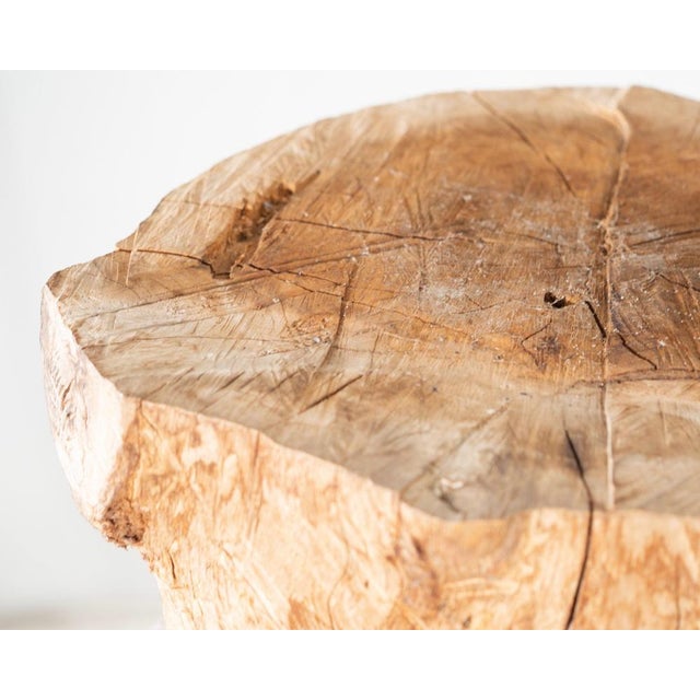 Pedestal in Wood, 1900s For Sale - Image 6 of 7