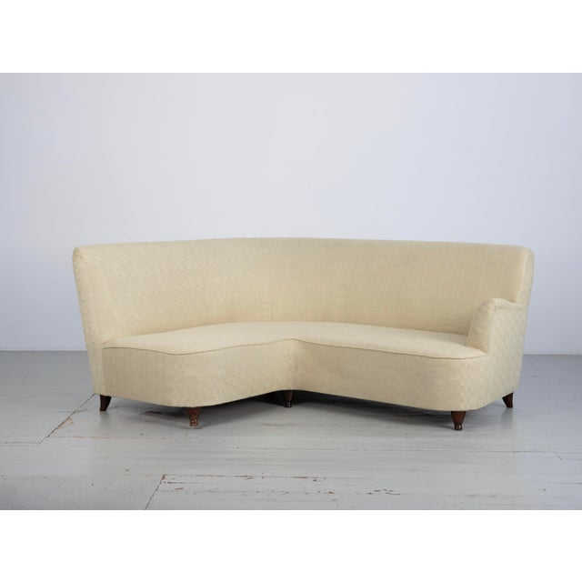 Asymmetrical Corner Sofas, Italy, 1940s, Set of 2 For Sale - Image 14 of 18