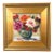 Beautiful Impressionist Floral Bouquet Painting Including the Antiqued Gold Wood Frame For Sale