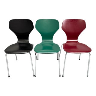 Danish Modern Chairs from Phoenix, Denmark, 1990s, Set of 3 For Sale