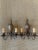 Burnt Umber Traditional Brass Double Wall Sconces - a Pair For Sale - Image 8 of 8