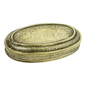 18th Century Dutch Copper Tobacco Box