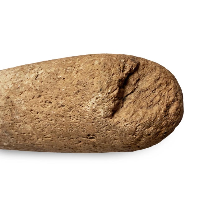 Original Antique African Stone Grain Pestle For Sale - Image 4 of 4