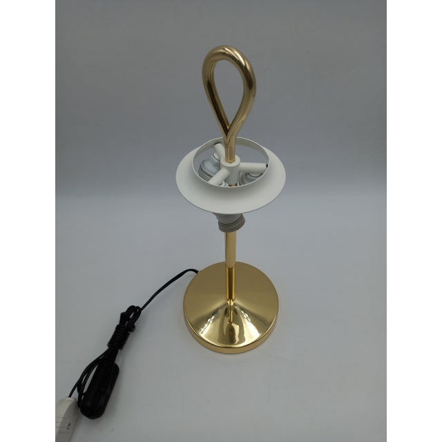 Gold Small Arenzano Table Lamps by Ignazio Gardella, 1950s, Set of 2 For Sale - Image 8 of 11